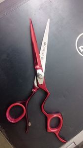 Ciseaux de coiffure professionnels en acier inoxydable japonais doré avec logo personnalisé pour salon de coiffure, vente en gros - Product Image 4