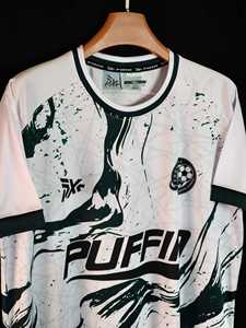 PUFFIN SPORTS เสื้อฟุตบอล แขนสั้น คอกลม พิมพ์ลายแบบซับลิเมชั่น ระบายความชื้นได้ทุกฤดูกาล ผู้ใหญ่ ทรงปกติ - Product Image 3