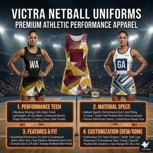 Nouveau design de maillot de netball d'hiver pour hommes, respirant, antibactérien, 100% polyester, avec impression par sublimation et marque d'équipe personnalisée - Product Image 3
