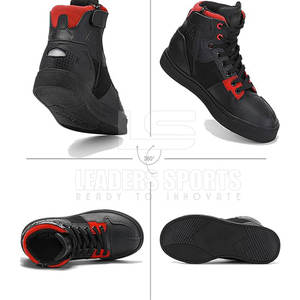 Chaussures de moto imperméables, best-sellers, nouvelle collection, logo personnalisé, cuir, couleur personnalisée, prix bas - Product Image 3