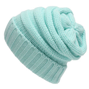Gorro de Punto Unisex de Color Sólido, 100% Acrílico, Invierno, Casual, Adulto, 58-60CM, Exterior, 2027 - Product Image 4