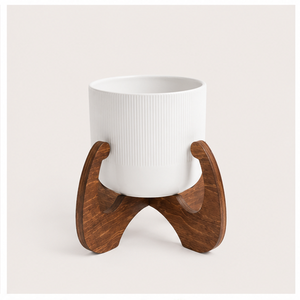 Soporte de Madera Creativo y de Calidad para Plantas, Minimalista, Decorativo para Interiores, para Sala de Estar y Oficina, Precio Accesible - Product Image 2