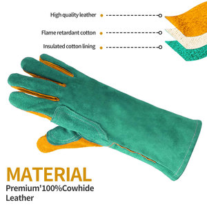 Comfortable Fit Safety Gloves Premium Quality Custom Cowhide Leather Made Touchscreen Safety Gloves - Product Image 3