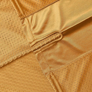 Maillot de football américain à manches courtes, imprimé, personnalisé, respirant, uniforme de performance pour la compétition - Product Image 3