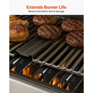 Barre Aromatizzanti al Carbone per Weber Genesis II 17 Pollici, Ricambio per Griglia, Deflettori di Calore E/S 325s ES/SX 325s - Product Image 3