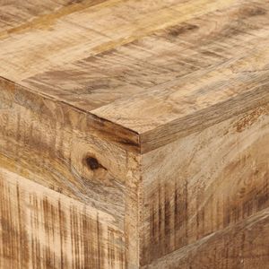 Mesa Consola de Madera de Mango Marrón Sólido, Estilo Rústico con Belleza Natural - Product Image 5