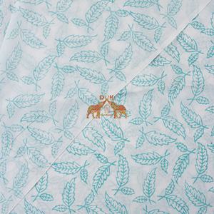 Última hoja de algodón de verano Tela con estampado de bloque de mano Material suave ligero para vestidos de niñas cortinas juguetes transpirables para - Product Image 4