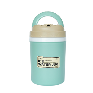 Jarra de Agua Aislada de 3L Color Beige Menta, Fabricación OEM/ODM en Vietnam, Personalizable con Logotipo para Actividades al Aire Libre - Product Image 1