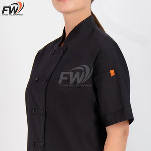 Chaquetas de Chef de Manga Larga de Alta Calidad OEM, Uniformes de Trabajo para Hoteles y Restaurantes, Chaqueta de Cocina Lisa para Chef - Product Image 5