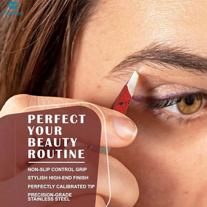 Pinzas para Cejas con Punta Inclinada, Precisas y Suaves, para Depilación de Cejas en Cualquier Momento y Lugar, Novedad a Precio de Mayoreo - Product Image 4