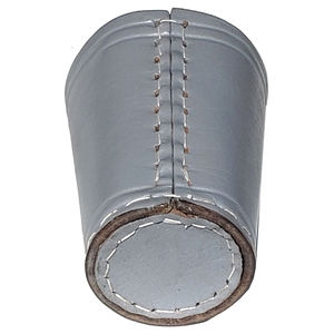 Gobelet à dés personnalisé noir, fait main, promotionnel, économique, imprimé, écologique, durable, lot de 10, avec shaker en velours vert - Product Image 4