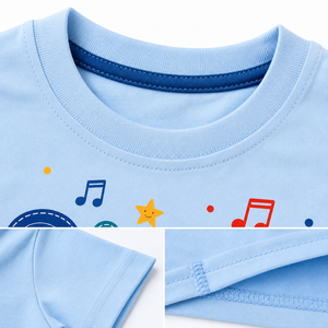 เสื้อยืดคอกลมแขนสั้นผ้าเจอร์ซีย์คอตตอน 100% พิมพ์ลายแบบรีดร้อนสีสันตามสั่งสำหรับผู้ชายเท่ๆ สไตล์สตรีท ระบายอากาศได้ดี ทรงปกติ - Product Image 5