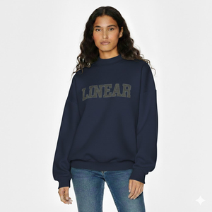 Sweat-shirt décontracté à col roulé imprimé pour femme, style urbain tendance, 100 % coton molletonné - Product Image 5