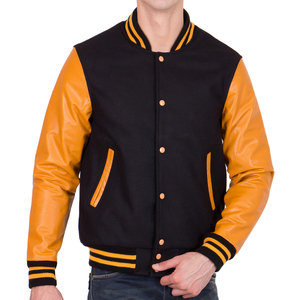 Low Price Manufacturer Custom Logo Baseball Letterman Varsity Jacket High Quality Breathable Embroidery Varsity Jacket for <b>Men</b> - Product Image 2