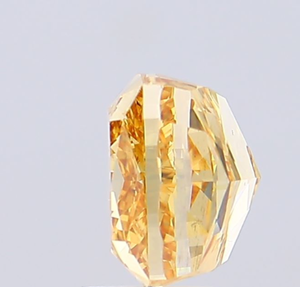 Diamant de laboratoire CVD certifié IGI 4,86 CT, taille coussin, couleur jaune brunâtre vif fantaisie, clarté VS2, 638444363 ROYAL GEMS pour - Product Image 5