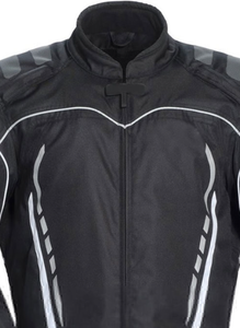 Heavy Duty Cordura <b>Motorcycle</b> <b>Jacket</b> Reinforced Protective Riding Gear for Long Distance Touring - Product Image 3
