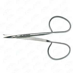 Instrumentos Quirúrgicos para Procedimientos Médicos y Veterinarios, Tijeras de Iris de Acero Inoxidable de Primera Calidad de 4.5 Pulgadas, Rectas - Product Image 3
