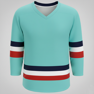 CAMISETA DE HOCKEY SOBRE HIELO DE ALTA CALIDAD UNISEX - Product Image 1