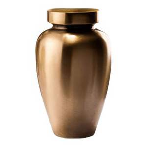 <b>Large</b> Adult Metal Cremation <b>Urn</b> - Handcrafted Brass Ash <b>Urn</b> for Human Ashes - Elegant Memorial Funeral Vases - Wholesale Burial - Product Image 6