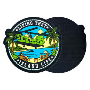 Custom UV PVC Patch Embroidered Style Rubber Badge for <b>Apparel</b> <b>Accessories</b> Decorative Logo Design Durable Raised 3D Emblem - Product Image 1