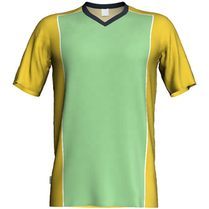 Maillot de football respirant à manches courtes, grande taille, design personnalisé, en tissu polyester doux, prix pour la vente en ligne - Product Image 5
