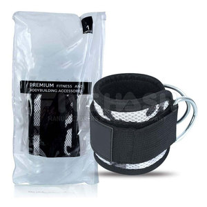 Customized Neoprene Padded Weight Workout <b>Support</b> Gym Adjustable <b>Ankle</b> Cuffs Fitness <b>Ankle</b> Straps - Product Image 5