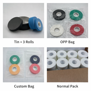 Ensemble de ruban adhésif pour doigts BJJ avec logo personnalisé, boîte en métal, ruban adhésif sportif en coton et oxyde de zinc, 3 à 5 rouleaux pour le Jiu Jitsu, l'escalade et le MMA - Product Image 4