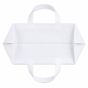 Sac fourre-tout personnalisable en non-tissé, grande capacité, avec poignées en corde et fermeture auto-agrippante, idéal pour les courses, les fêtes, la gym, le vin et les activités de plein air – Vente en gros - Product Image 2