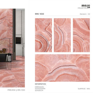 Carreaux de porcelaine de luxe modernes finition iris, dimensions 60x120cm, 600x1200mm, 24x48, pour un design élégant des murs et sols intérieurs. - Product Image 1