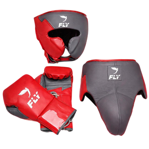 Ensemble d'entraînement et de sparring en cuir Pro sur mesure, neuf, super confortable, pour le kickboxing, dernier modèle, ensemble de boxe Fly - Product Image 6