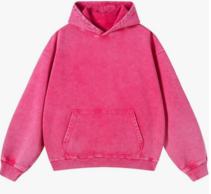 Sudadera con Capucha Unisex de Invierno, Estilo Vintage, Bordada, Lavada al Ácido, Streetwear, para Parejas, con Logotipo Personalizado, Corte Holgado - Product Image 4