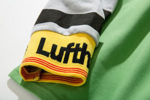 เสื้อยืดคอกลมแขนยาวพิมพ์ลายสกรีนตามสั่ง จำนวนมาก สีเขียว ผ้าฝ้าย 100% ทรงโอเวอร์ไซส์ เป็นมิตรกับสิ่งแวดล้อม น้ำหนัก 300 กรัม แฟชั่นหรูหรา สไตล์ลำลอง - Product Image 5