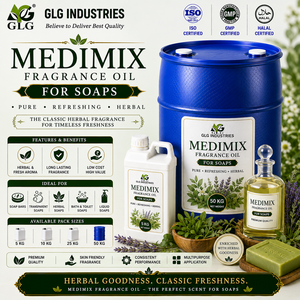 Huile parfumée synthétique Medimix en vrac, fournisseur en gros en Inde, pour savon, détergent, bougie, désodorisant, formule industrielle cosmétique - Product Image 3
