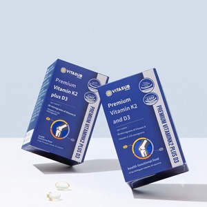 Suplemento Dietético de Vitamina D3 K2 para Adultos con 30mcg de K2 y 125mcg de D3 para la Salud Ósea y el Apoyo Inmunológico - Product Image 3