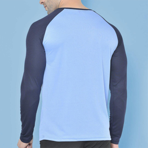 เสื้อยืดกีฬาผู้ชายสุดเท่ น้ำหนักเบา ระบายเหงื่อได้ดี เหมาะสำหรับออกกำลังกายและเล่นกีฬา ระบายอากาศได้ดี สามารถสั่งทำได้ - Product Image 3