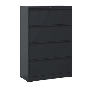 4 <b>Drawer</b> Tall Heavy Duty Metal Lateral <b>File</b> Cabinet for Home Office Space Saving Wide Storage with Lock - Product Image 1