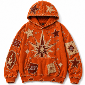 Wholesale Sourcing Heavyweight Cotton Oversized Hoodie Men Custom Puff Print Mens Hoodie for Streetwear Brands - Product Image 2