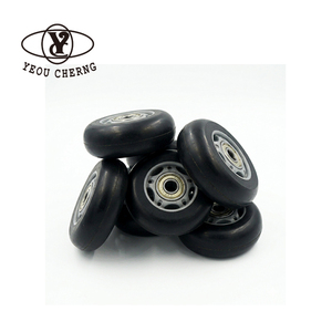 Roues de trépied robustes de 64 mm, roulettes de remplacement en PU silencieuses 78A pour trépieds de studio - Product Image 4