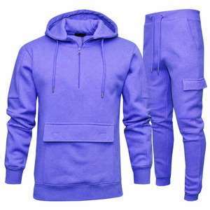 Trajes Deportivos Casuales para Hombre de Alta Calidad, 100% Algodón, Transpirables, Resistentes al Viento, Diseño 2 en 1, Ligeros, Venta de Fábrica, Precio al por Mayor - Product Image 1