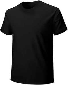 Camiseta Deportiva Crystal de 160 Gramos, Negra, Lisa, Personalizable con Serigrafía, Unisex, Manga Corta, Cuello Redondo, 100% Algodón - Product Image 2