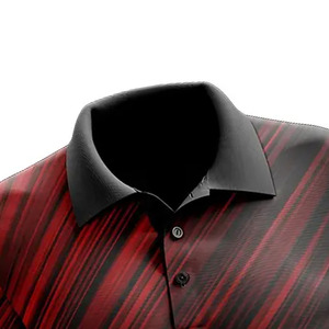 Polo de golf en tissu extensible léger, protection UV, vente en gros, fournisseur d'usine, export - Product Image 3
