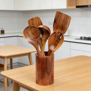 Utensilios de cocina de madera de alta calidad para chefs de restaurantes, al mejor precio, utensilios de cocina de madera natural. - Product Image 2