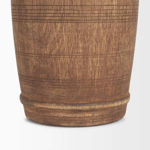 Florero Elegante Hecho a Mano con Madera Natural Ligera de Alta Calidad para Decoración del Hogar y Regalo del Día de la Madre MULTI CRAFT - Product Image 3