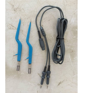 Instrumentos de Neurocirugía Europeos de 16.5 cm, Pinzas Bipolares de 0.5, 1.0 y 2.0 mm con Punta de Bayoneta, Juego de Instrumentos de Acero con Clip Manual, Certificación CE - Product Image 5