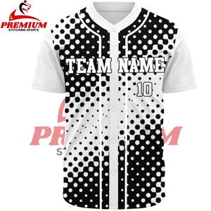 Camiseta de Béisbol Personalizada con Bordado, Estilo Jersey, Servicio OEM, Venta al Por Mayor para Equipos Deportivos - Product Image 6