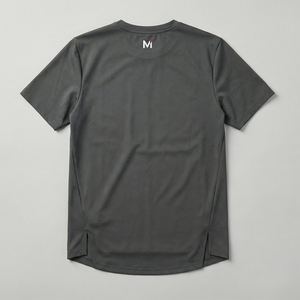 Camiseta Deportiva Extra Grande para Hombre, Transpirable, para Gimnasio, Correr, Entrenamiento, Ropa Deportiva, Camiseta Técnica de Poliéster/Algodón Maluza - Product Image 3