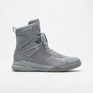 Zapatos de boxeo ligeros para hombre y mujer, calzado de entrenamiento transpirable de caña alta, suela de agarre flexible y de soporte para entrenamiento de boxeo en el gimnasio - Product Image 4