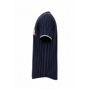 Comfortable <b>Baseball</b> Jersey Made With Quick Dry Fabric For Enhanced Mobility Breathability And Lasting Durability OEM Service - Product Image 4