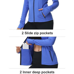 New Arrival Best Selling Women Athletic Jackets Online Sale Athletic Jacket Stand Collar OEM Services Women Athletic Jacket - Product Image 5
