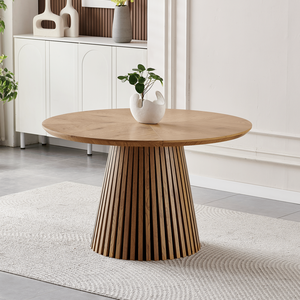 Tavolo da Pranzo Moderno per Cucina, Design in Legno alla Moda, Multifunzionale per Riunioni Familiari - Product Image 1